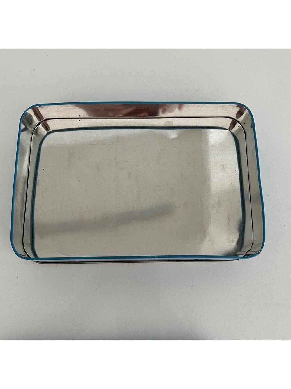 VINTAGE Riley's Toffee Niagara Falls Rectangular Tin Decor Storage Landmarks - Picture 10 of 17